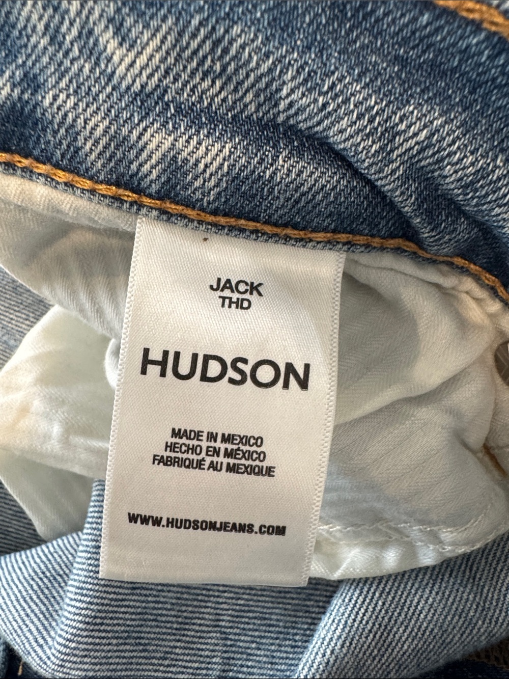 Hudson X Brandon Williams Light Wash Distressed Kick Flare Jack Jeans NEW 38 - Picture 10 of 11